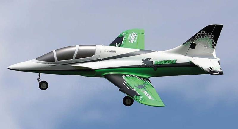 Banshee 64 PNP 4S Jet EDF 64mm FREEWING | Kostka model centrum